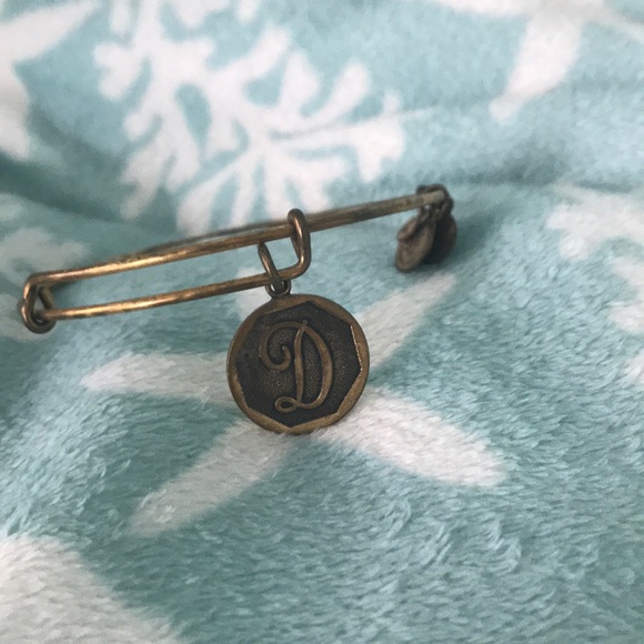 Alex and Ani Jewelry - Alex and Ani D Initial bangle